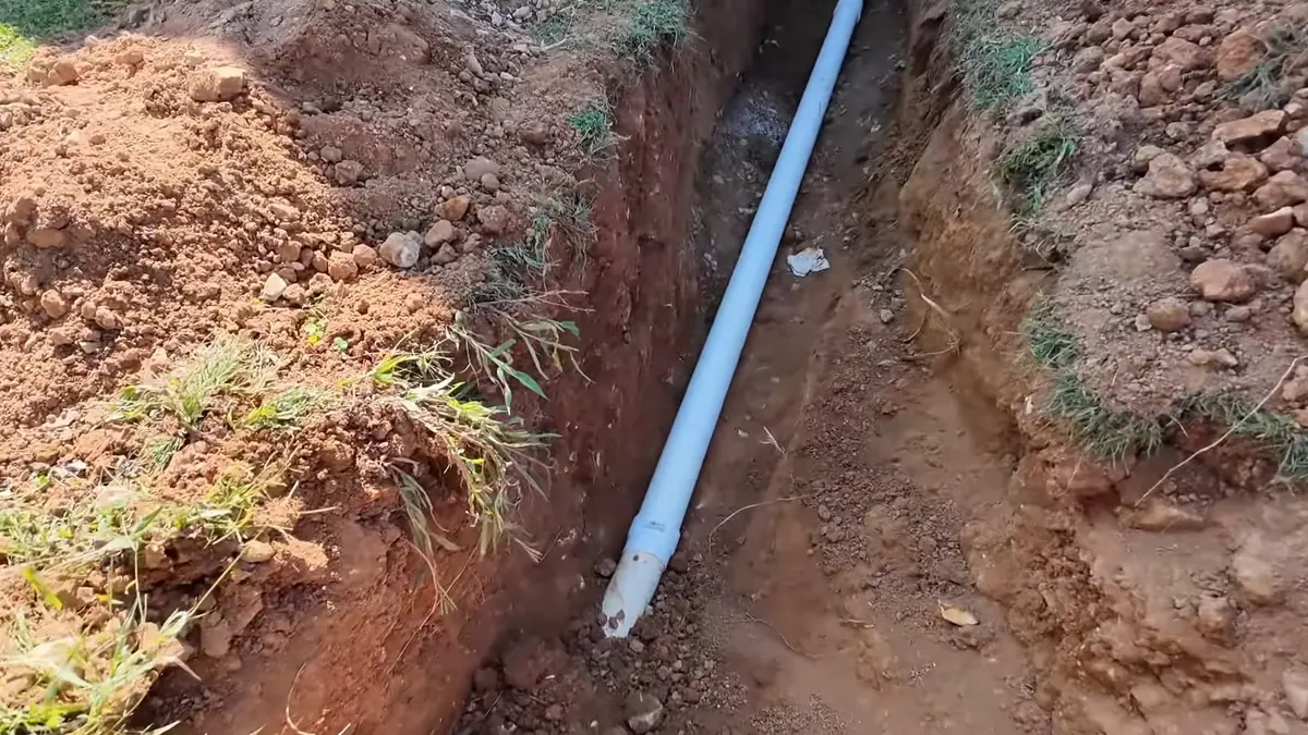 Corroded cast iron sewer pipe removed during repair for Plumber in Parker, CO