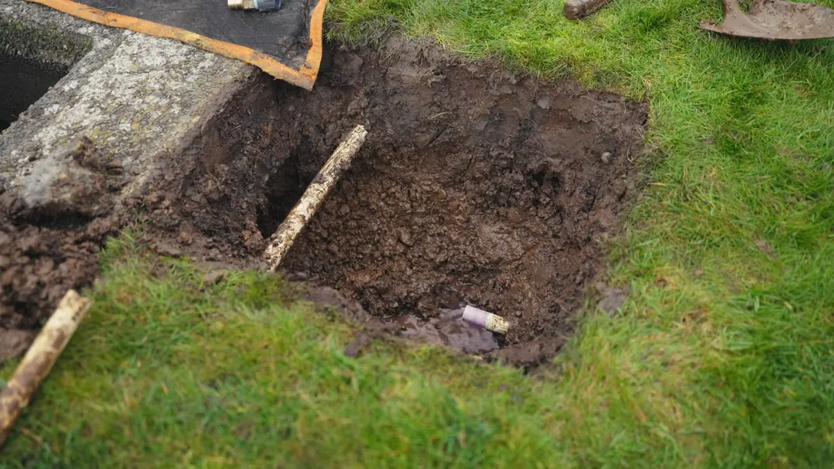 Corroded cast iron sewer pipe removed during repair for Plumber in Plum Creek, Castle Rock, CO