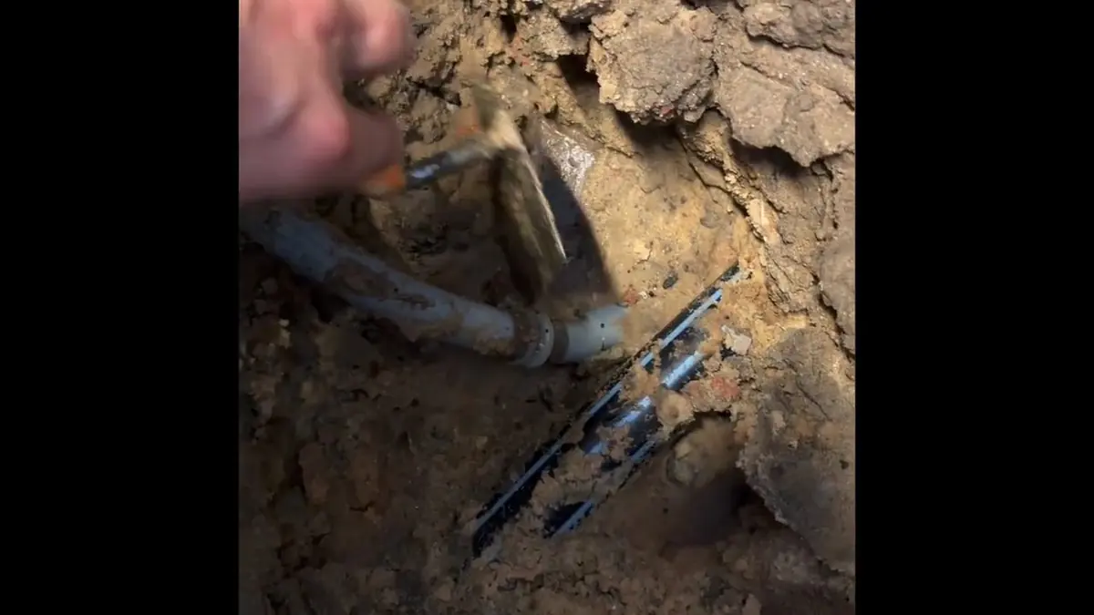Damaged pipe repair with insulation and exposed wall access for Burst Pipe Repair in Castle Rock, CO | 24/7 Emergency